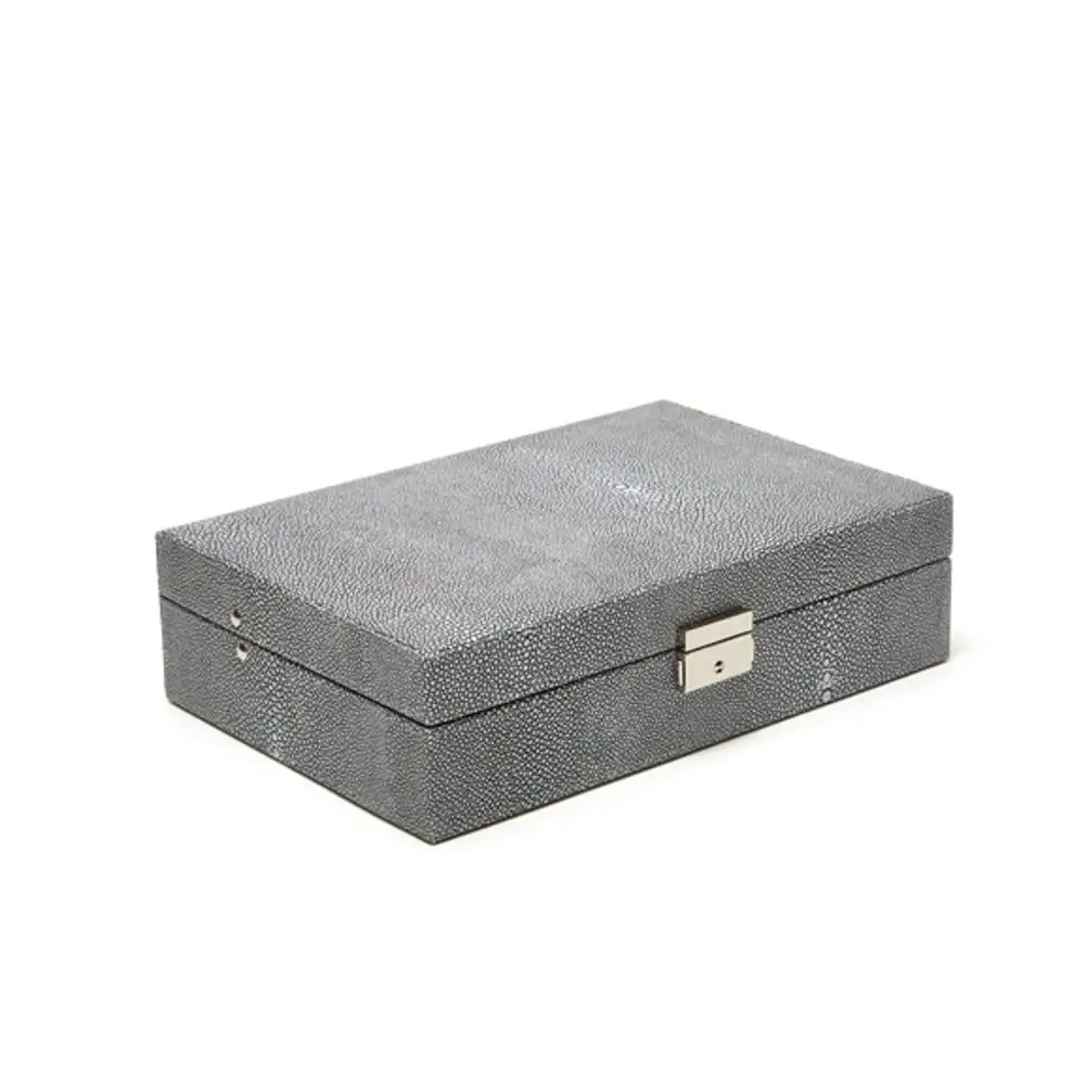 Compartmented Hinged Jewelry Storage Box