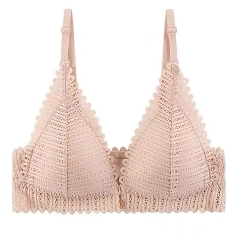 Lace Front-Closure Bralette