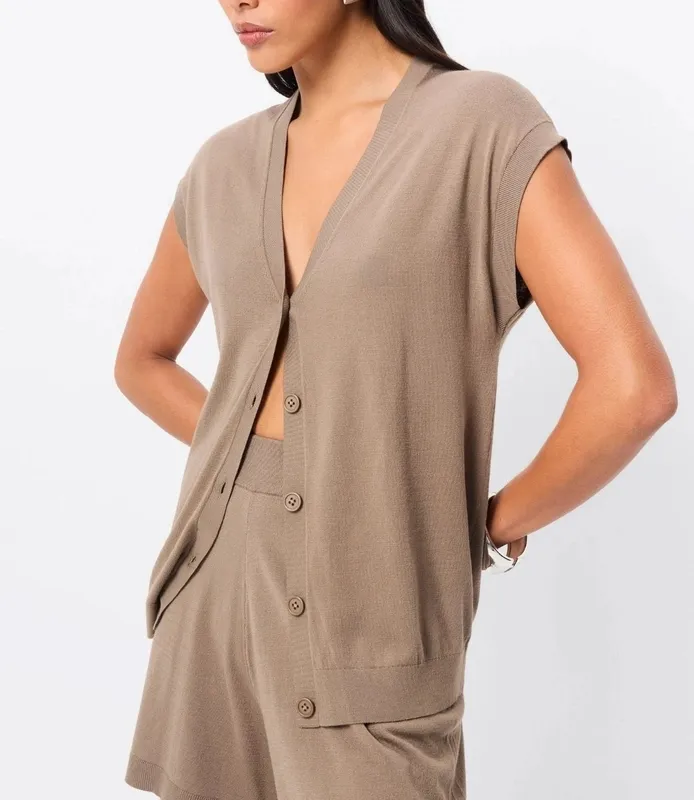 Green Knit Vest