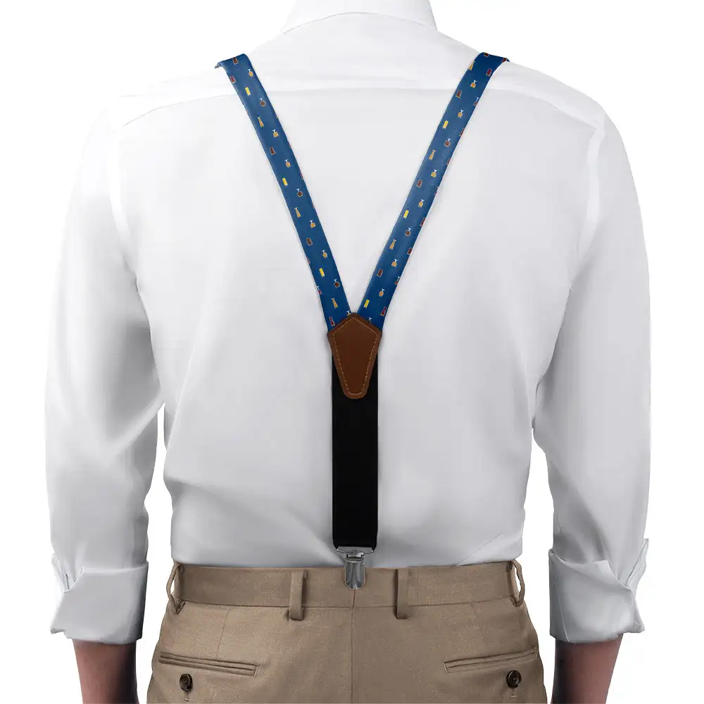 Beer Glasses Theme Suspenders