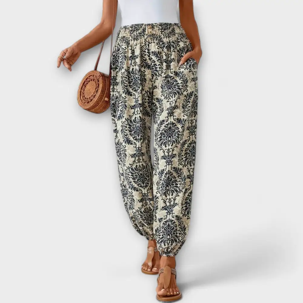Ethnic Print Everyday Trousers