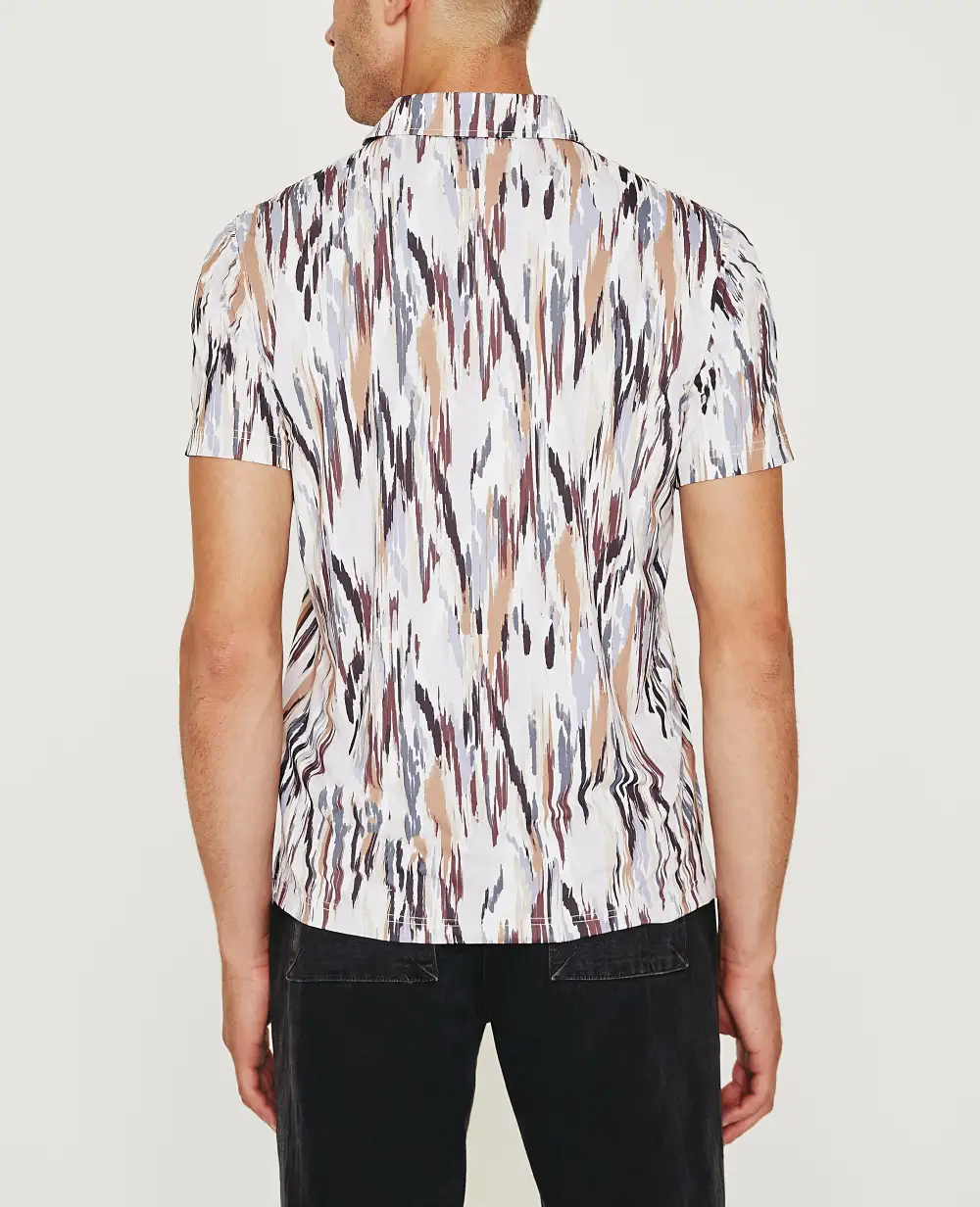Men's Short Sleeve Stretch Polo Shirt