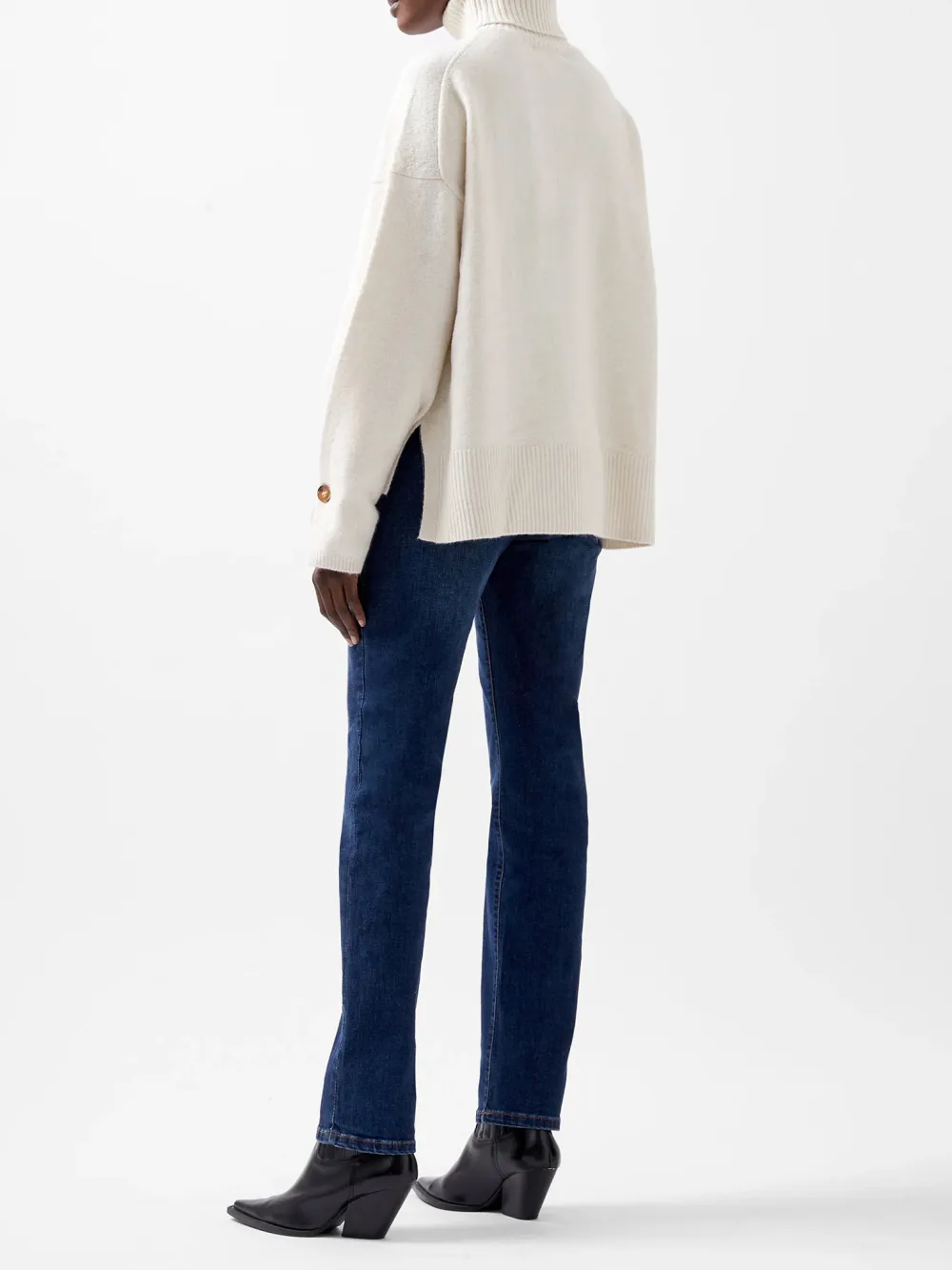 Fashionable Soft Turtleneck Loose Sweater