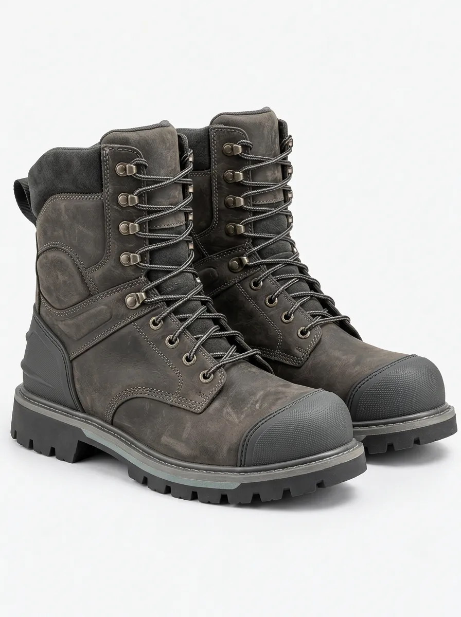 Men's Waterproof Work Boots for Tactical Inspired Style