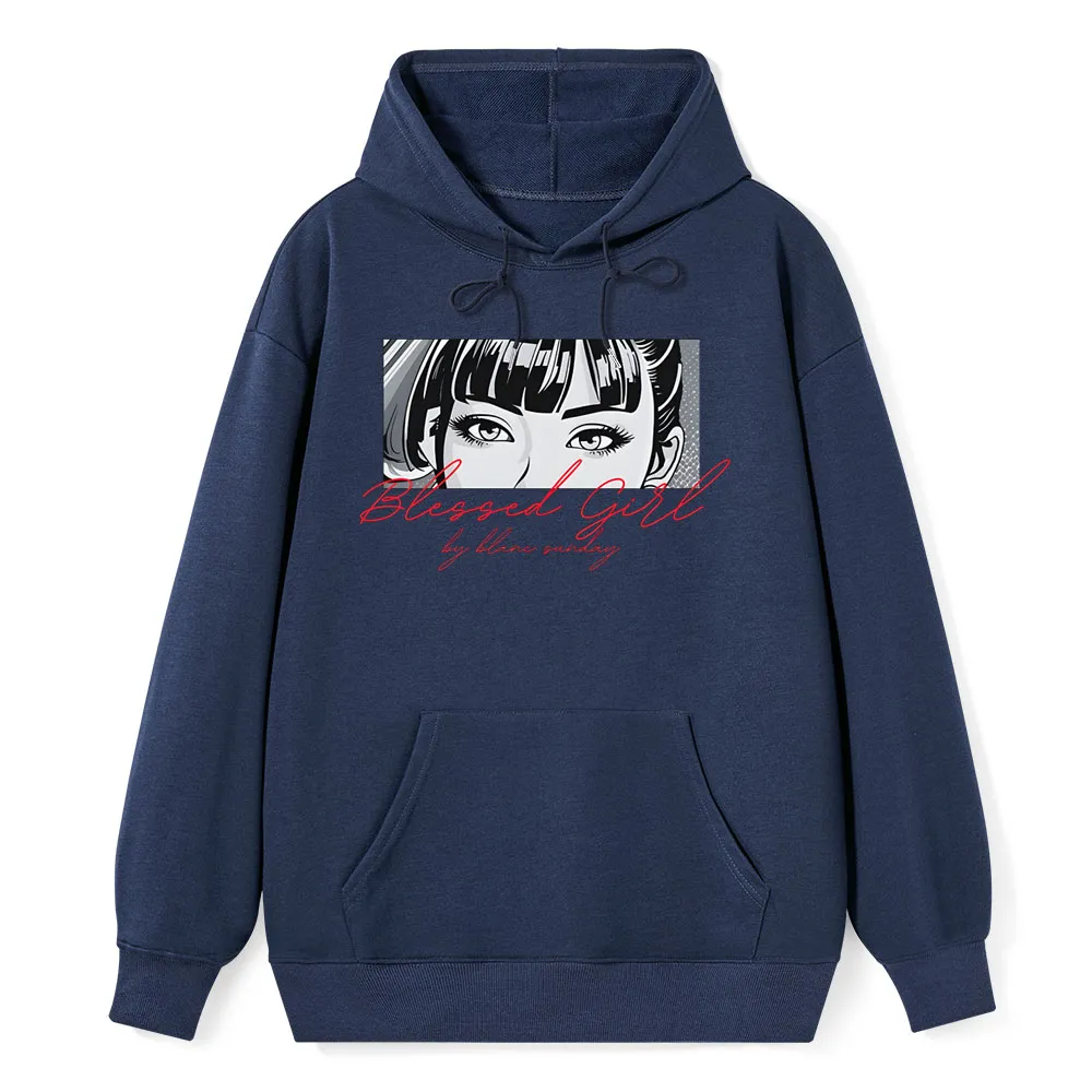 Blessed Girl Classic Christian Hoodie