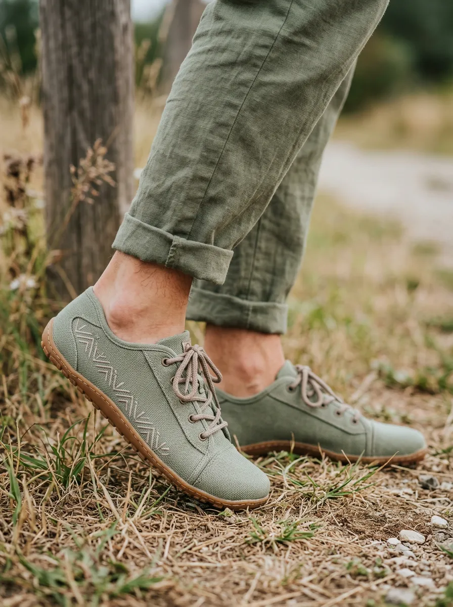 Minimal Geometric Graphic Outdoor Look Unisex Barefoot Shoes