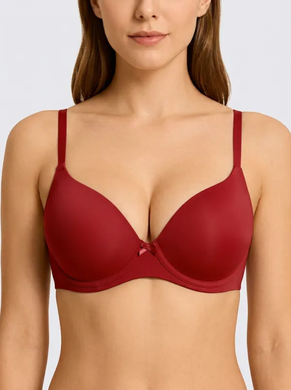 Women's Modern Padded Bow-Detail Bra