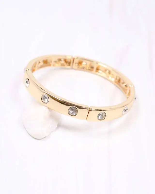 Statement Cubic Zirconia Bracelet