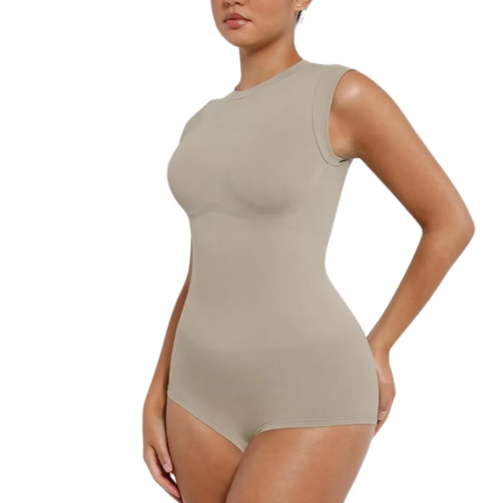Cap Sleeve Seamless Shaping Bodysuit