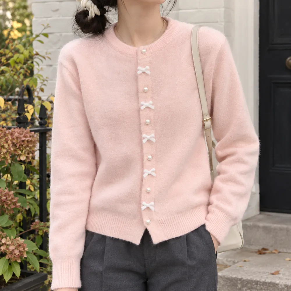 Bow Detail Cardigan