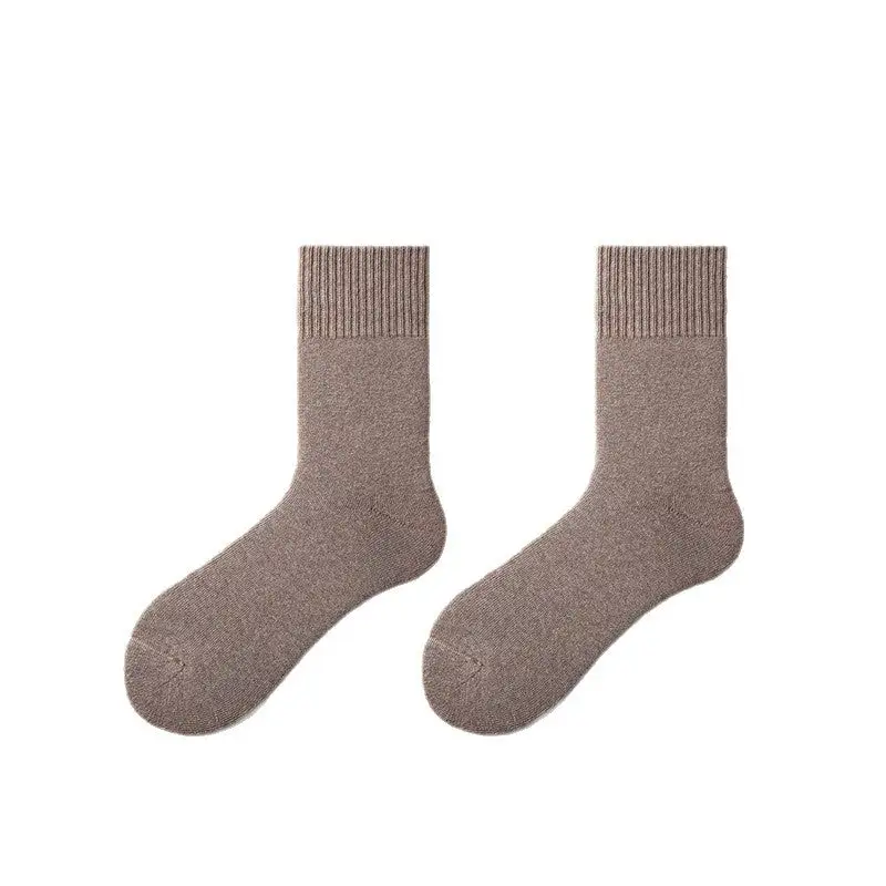 Cozy Thermal Terry Crew Socks