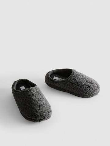 Borg Mule Slippers detail 3