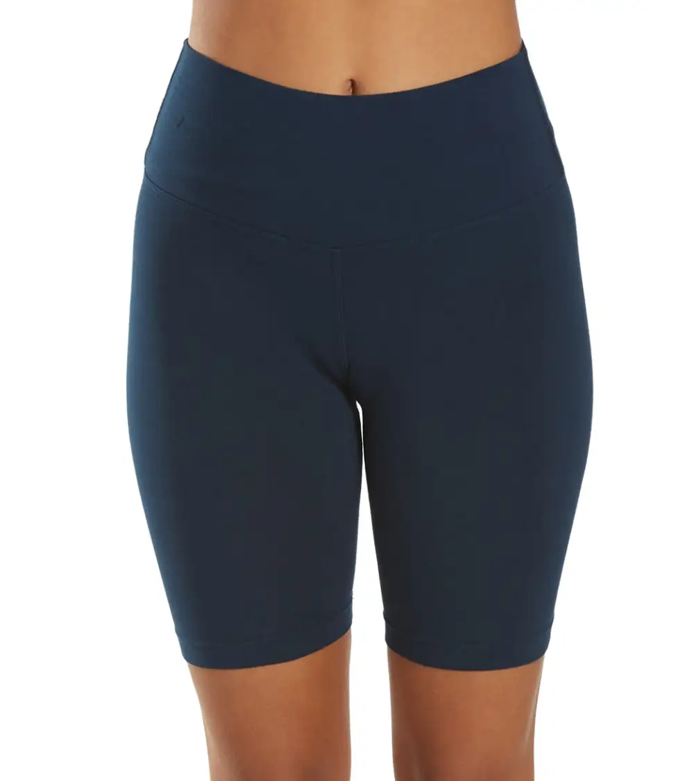 Flat Waist Fitted Yoga Shorts