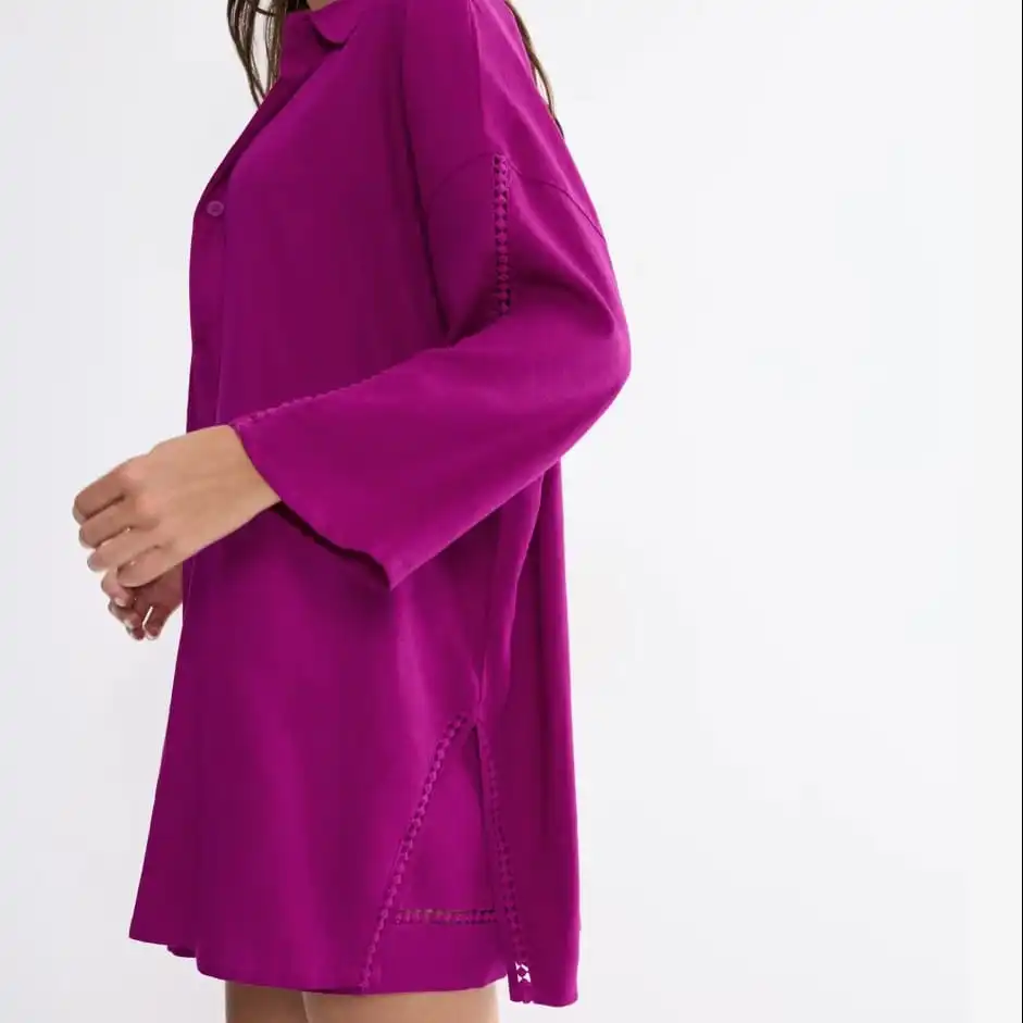 Relaxed Viscose Women's Shirt