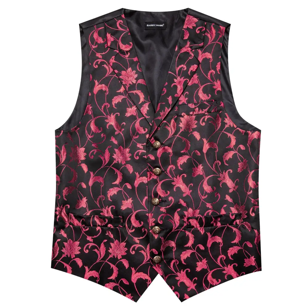 Floral Formal Vest Set