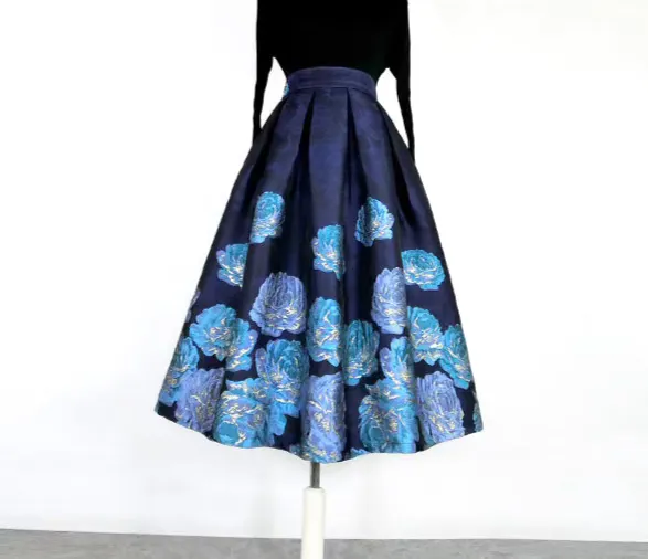 Urban Layering Everyday Casual Embroidered Skirt