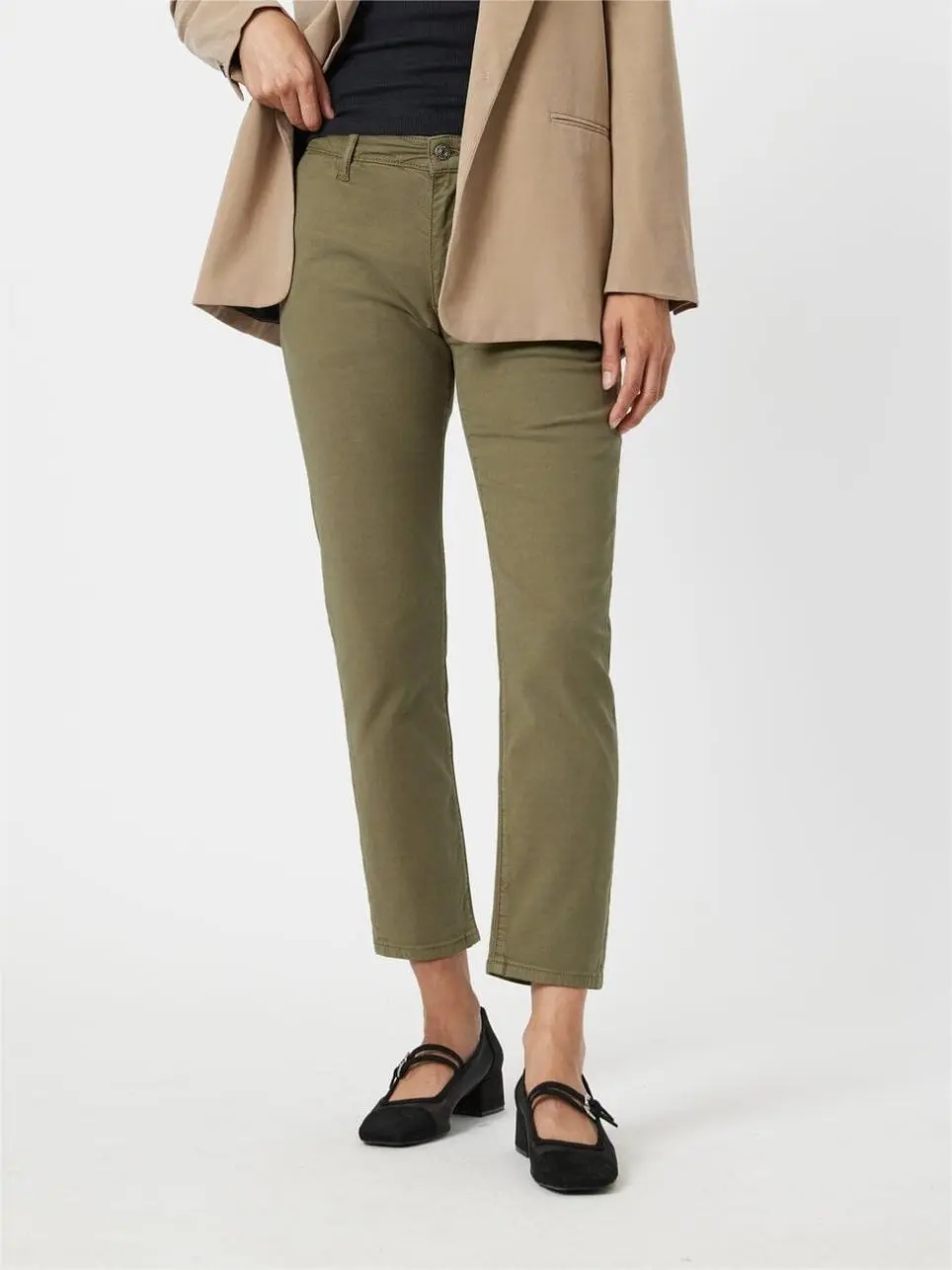 Straight Slim Chino Pants
