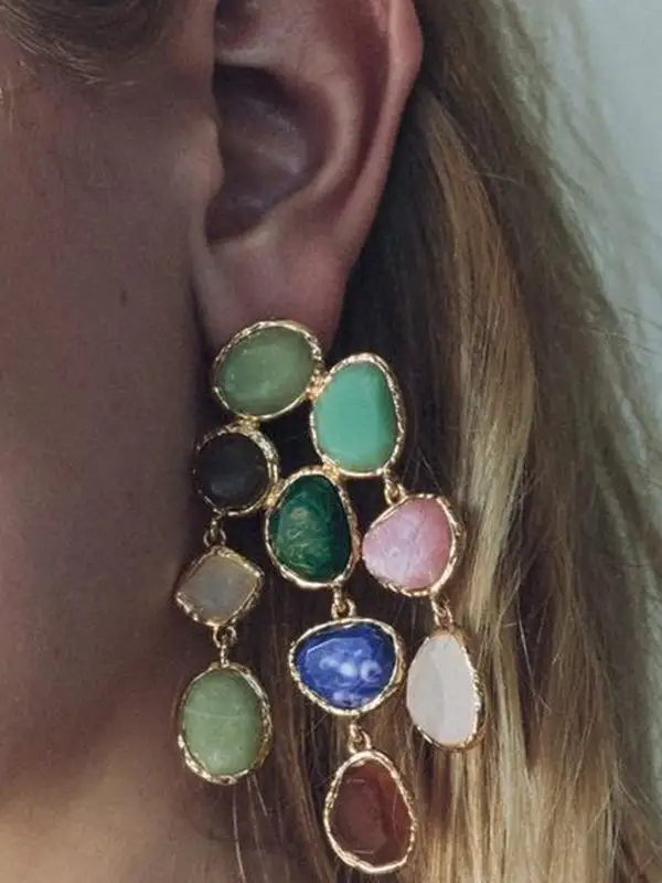 Subtle Leaf Drop Earrings