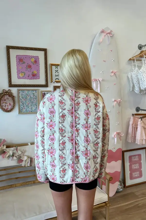 Floral Relaxed Jacket