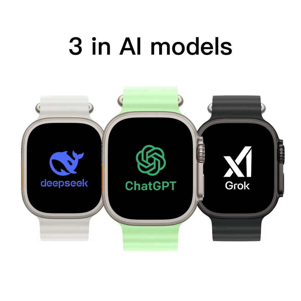 U5 Smartwatch – AI Smart Watch with Bluetooth Calling, NFC, Health & Fitness Tracking, IP68 Waterproof