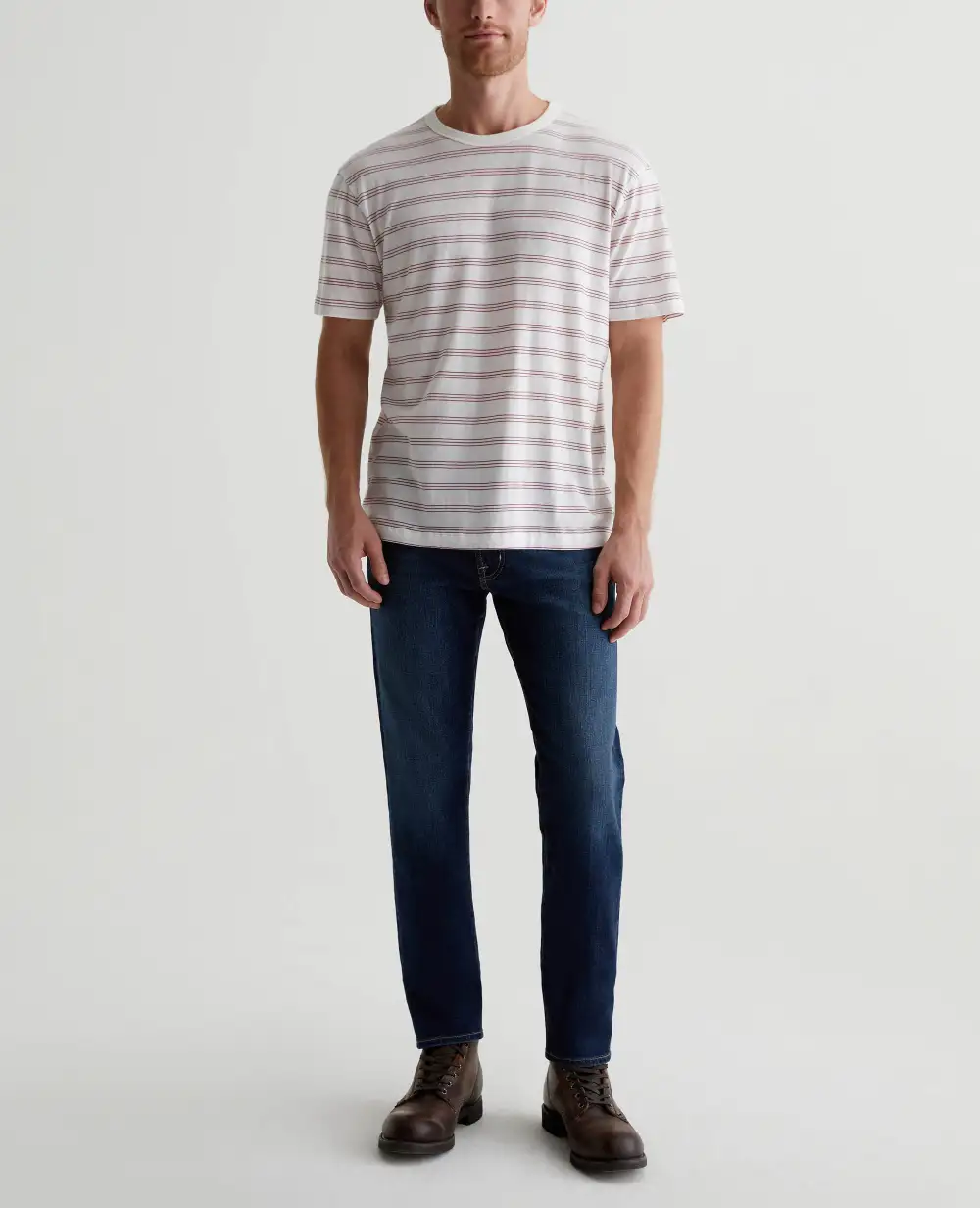 Men's Modern Slim Mid Rise Comfort Stretch Jeans
