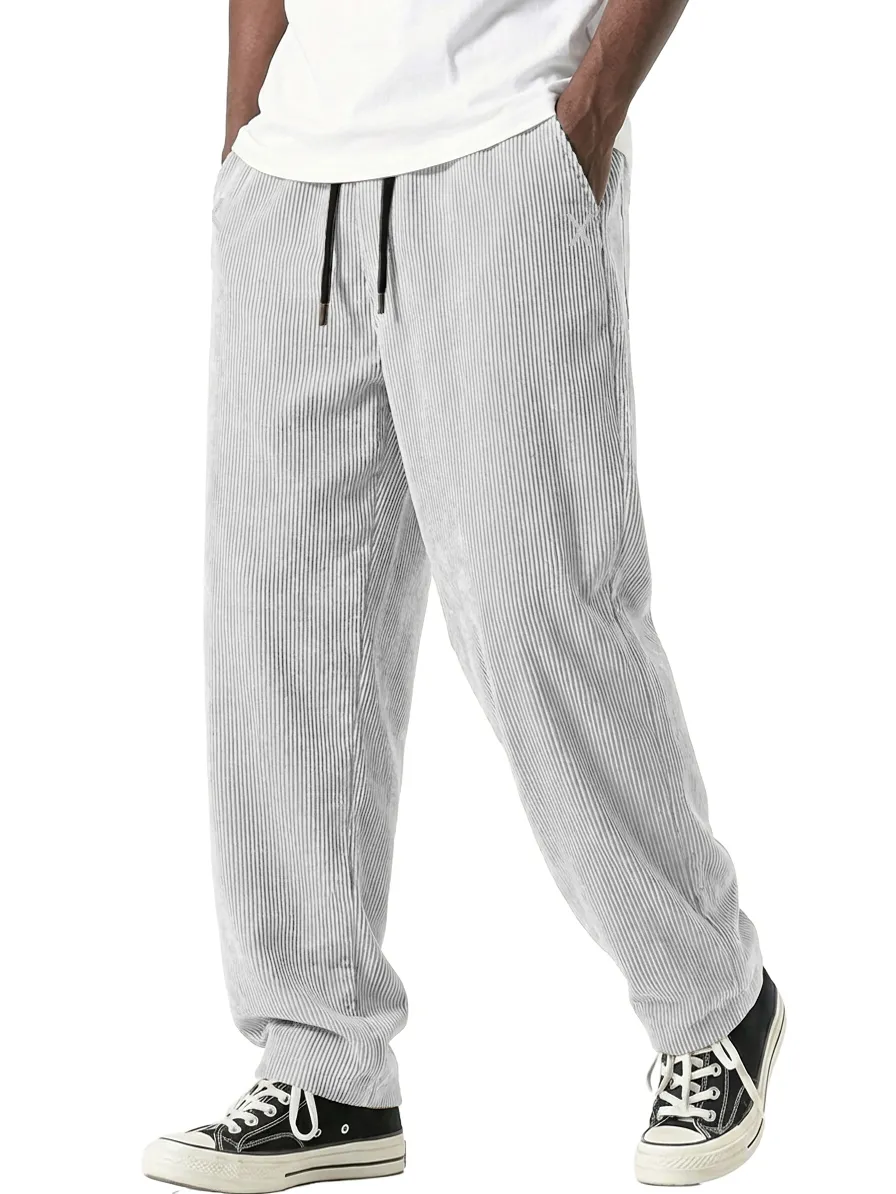 Tailored Corduroy Utility Pocket Pants