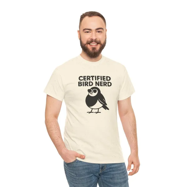 Certified Bird Nerd Unisex T-Shirt