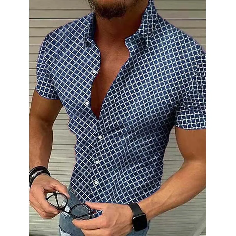 Printed Woven Textured Shirt
