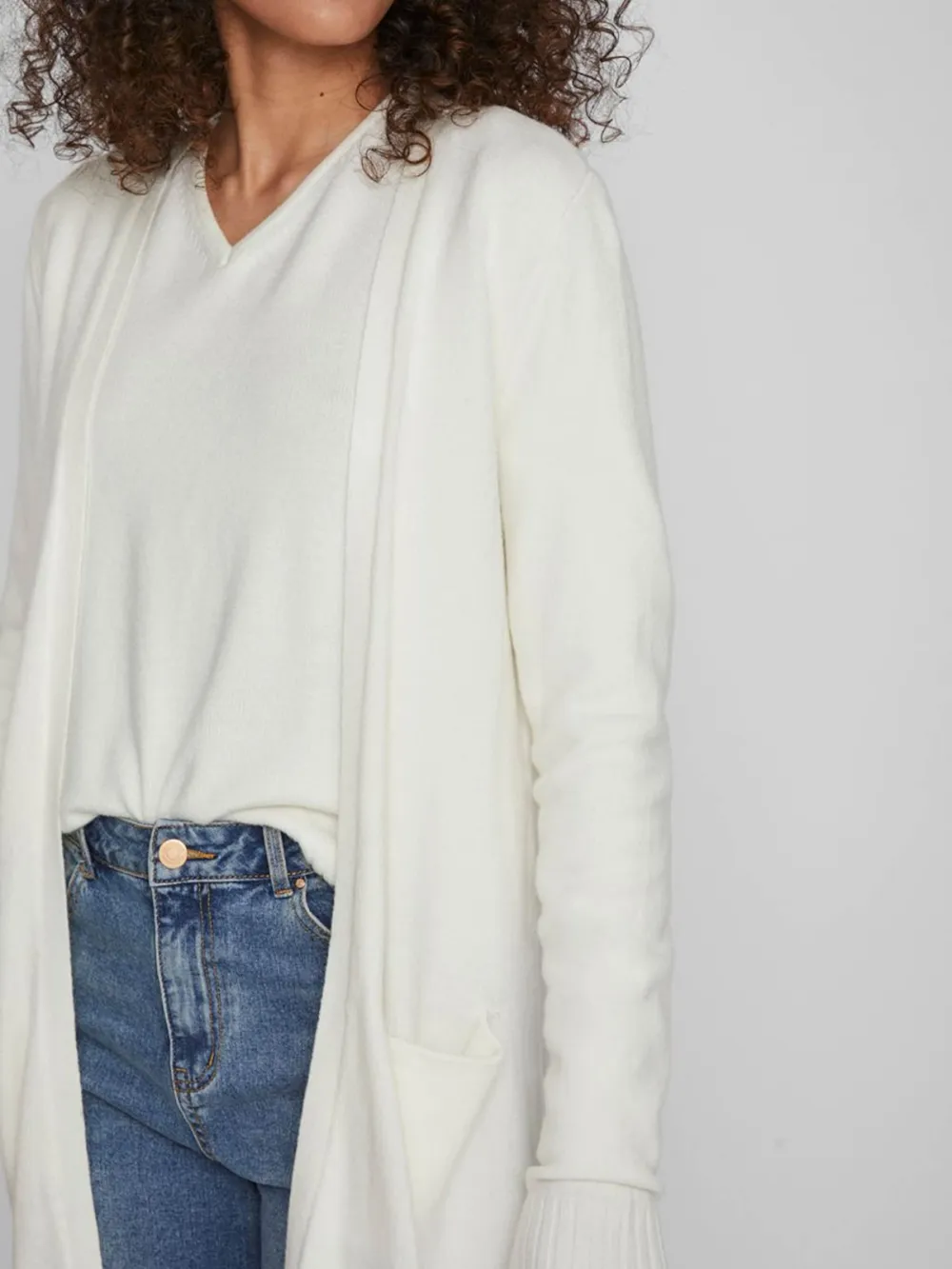 Plain Colored Casual Style Knitwear Sweaters