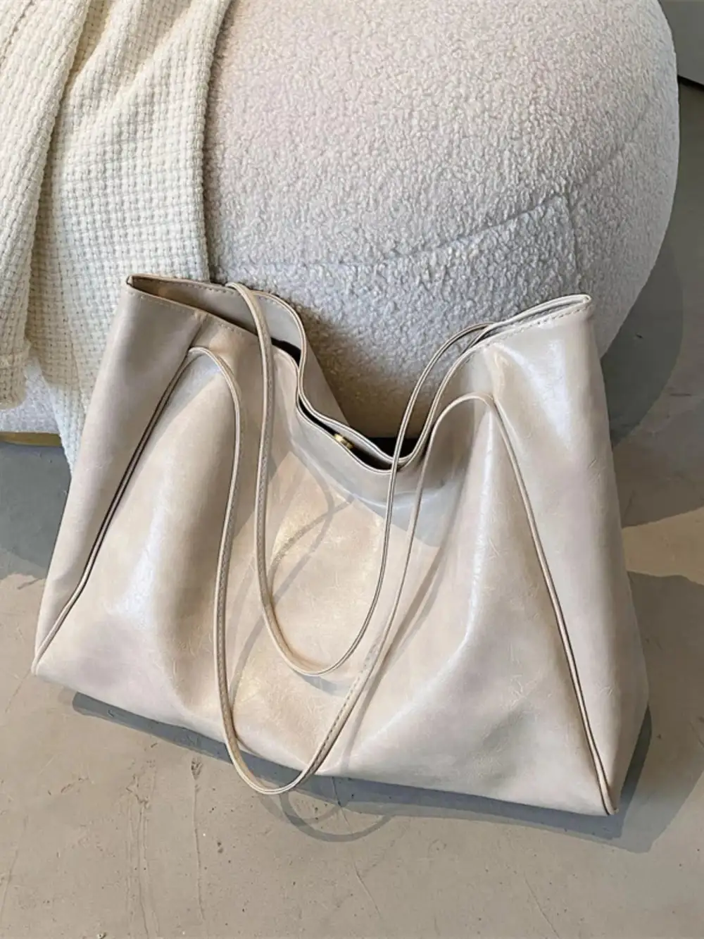 PU Leather Tote Bag