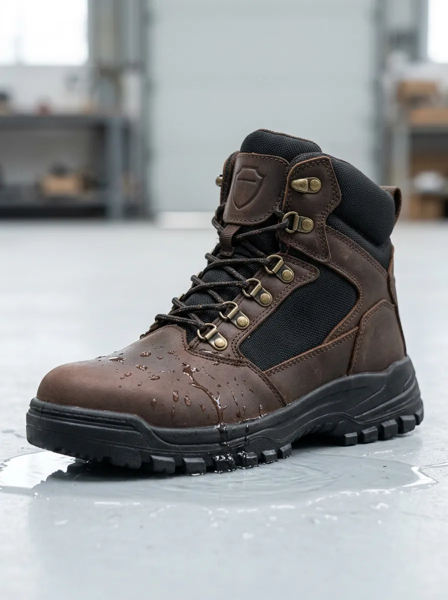 Functional Tactical Hiking Everyday Look Men' Waterproof Work Boots