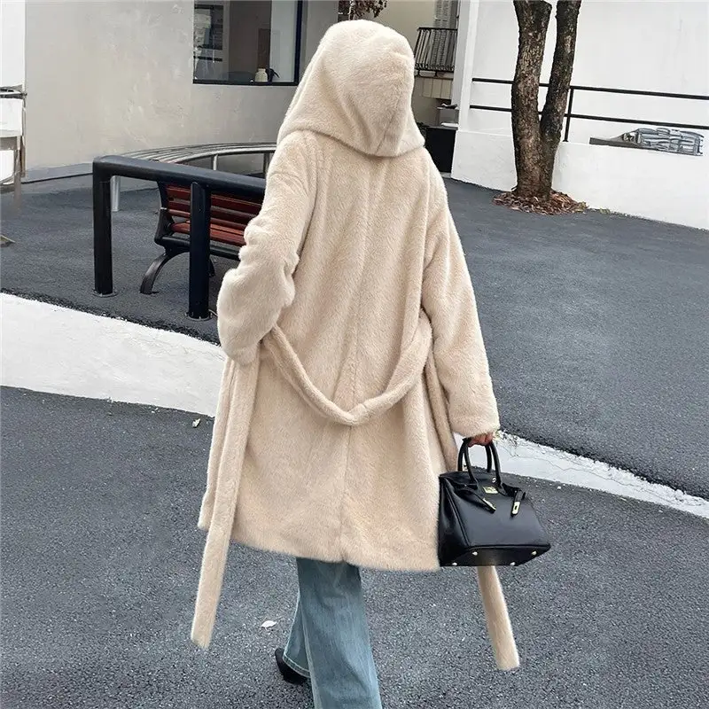 Relaxed Hooded Relaxed Outerwear Coat