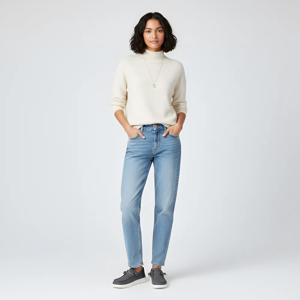 Casual Chambray Low Top Walking Shoes For Women