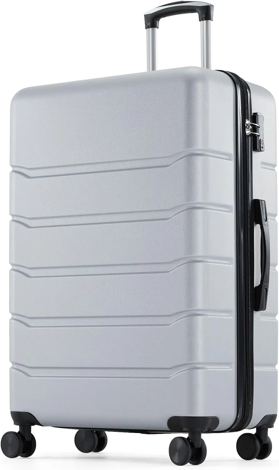 Expandable Hardshell Suitcase with Dual Spinner Wheels