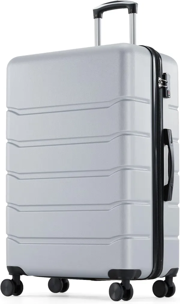 Expandable Hardshell Suitcase with Dual Spinner Wheels