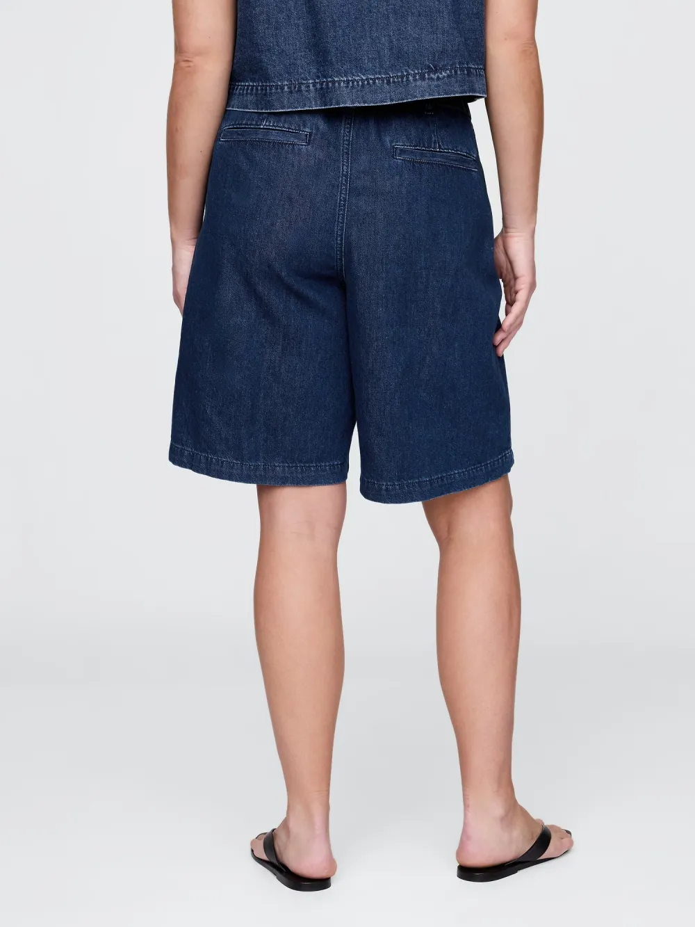 Soft Denim Shorts