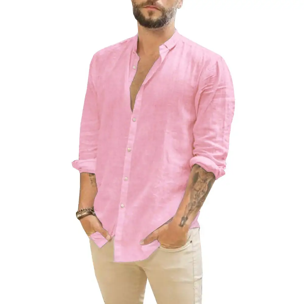 Classic Linen Everyday Casual Shirt