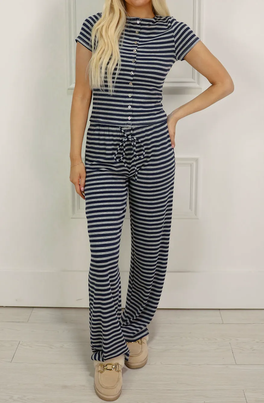 Structured Pants Set