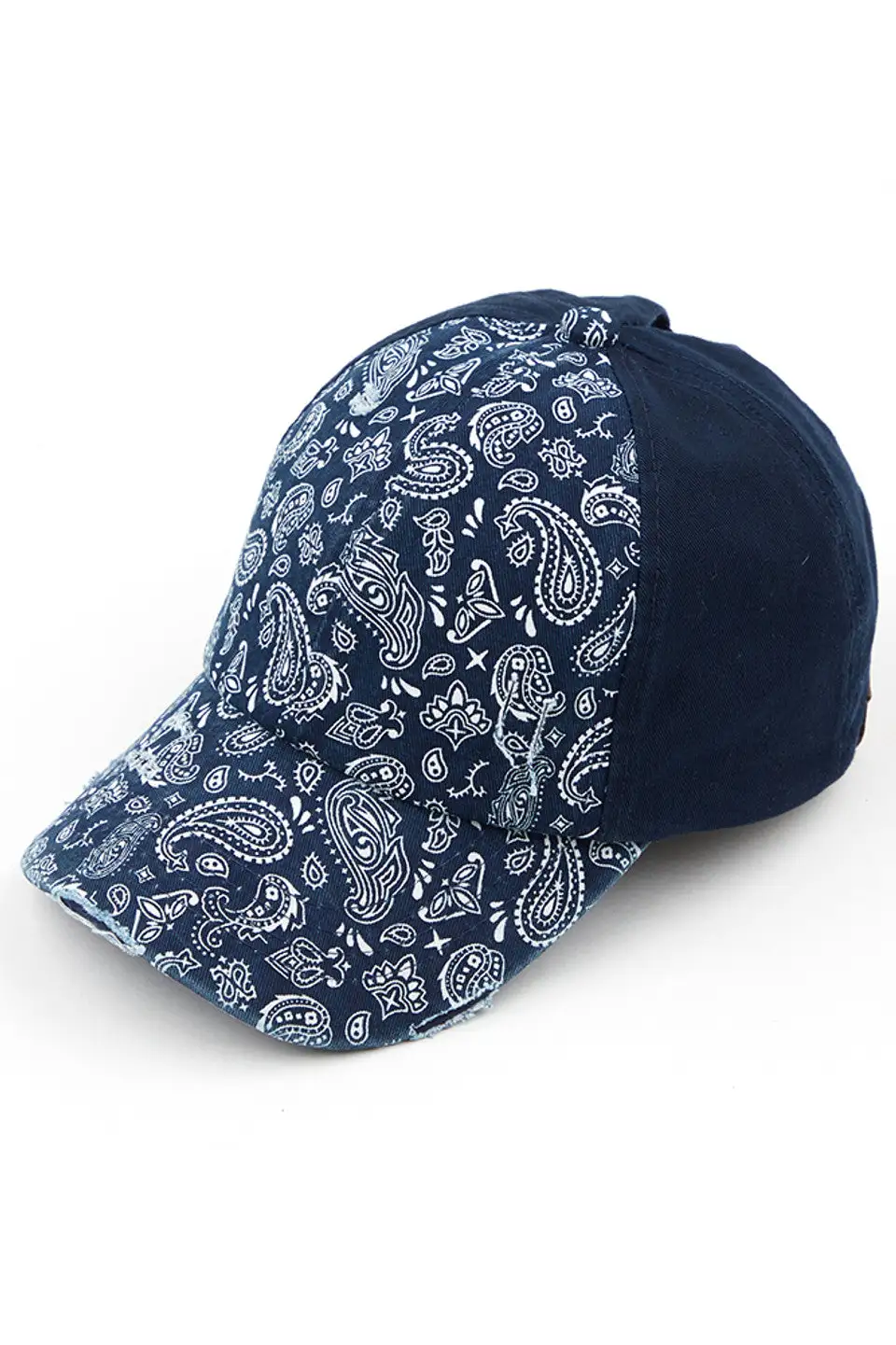 Paisley Ponytail Baseball Cap