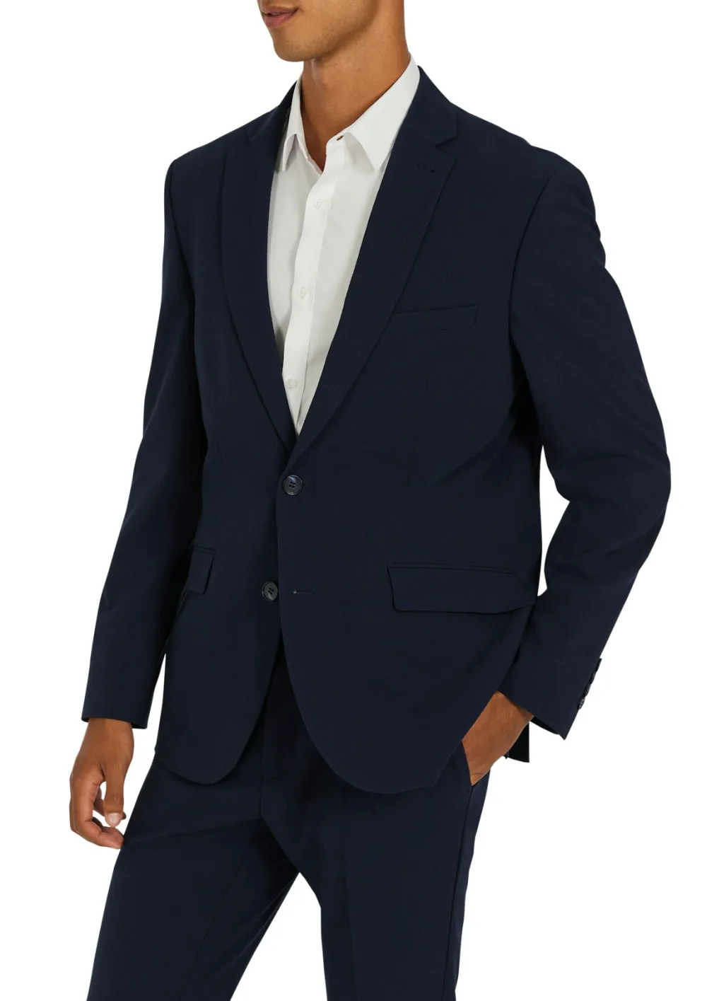 Men's Casual Soft Black Suit