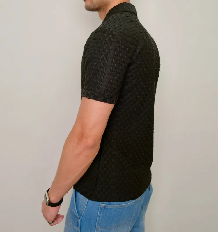 Jacquard Polo Shirt
