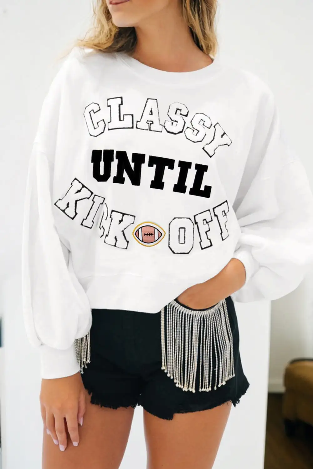 Active Oversized Casual Sweatshirt