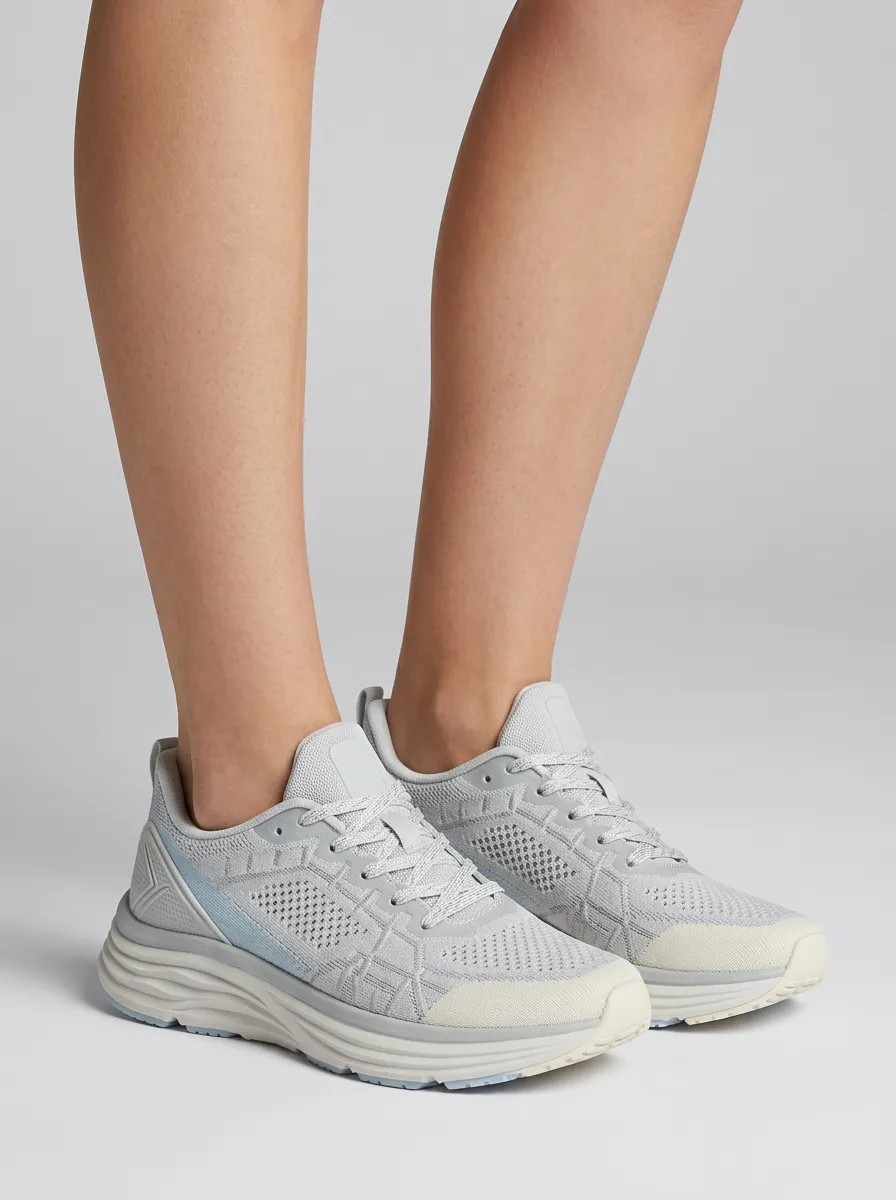 Studio Mesh Minimalist Modern Look Unisex Sport Sneakers