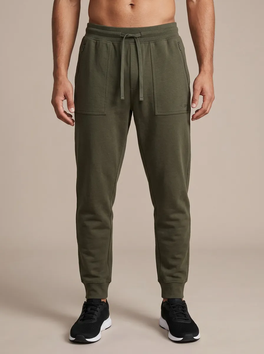 Men's Modern Embroidered Fitness Athletic Jogger Pants
