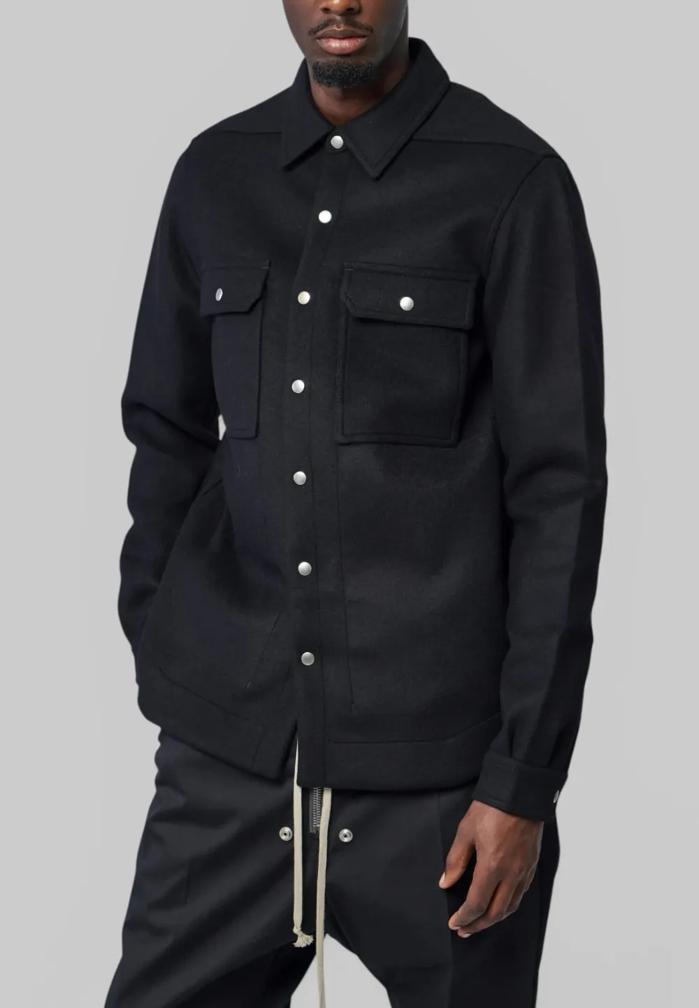 Relaxed Button Front Shirt