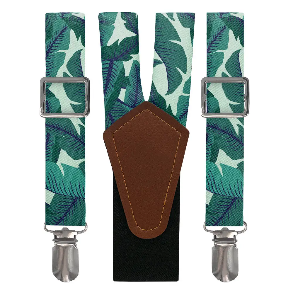 Banana Leaves Theme Suspenders