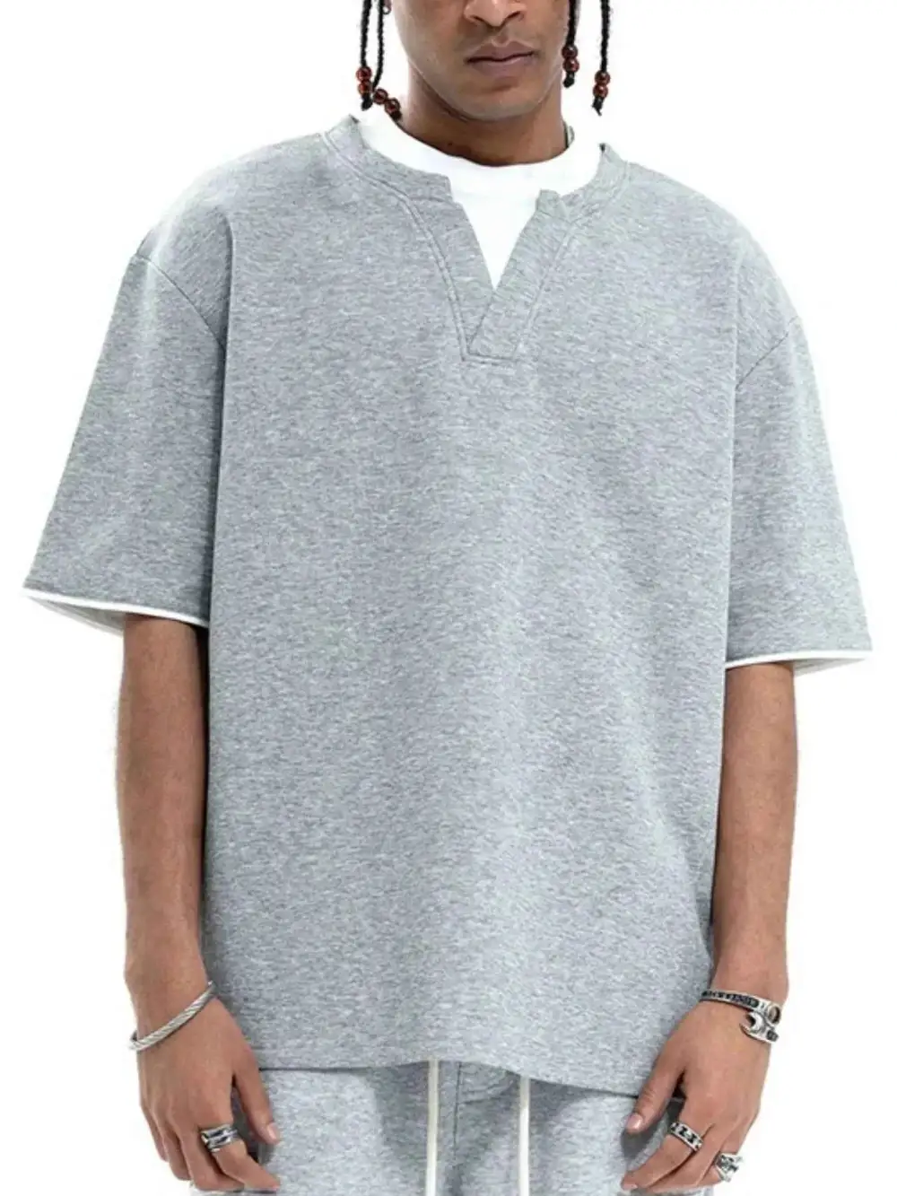 Contrast Trim Short Sleeve T-Shirt