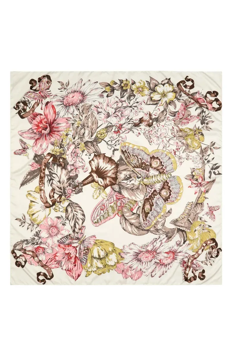 Butterfly Floral Printed Scarfs