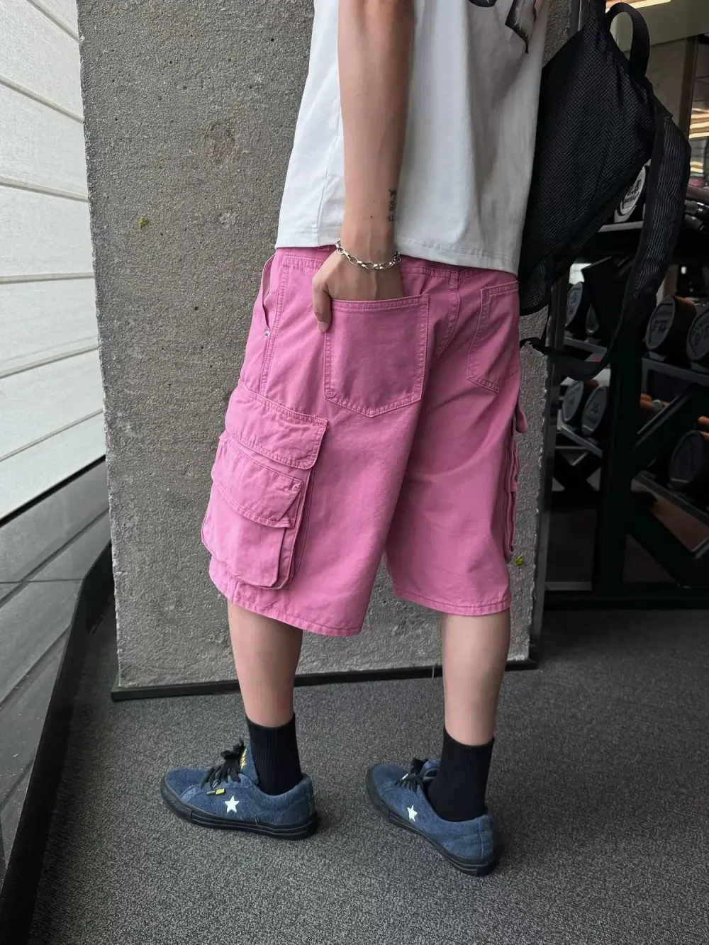 Multi-Pocket Cargo Shorts