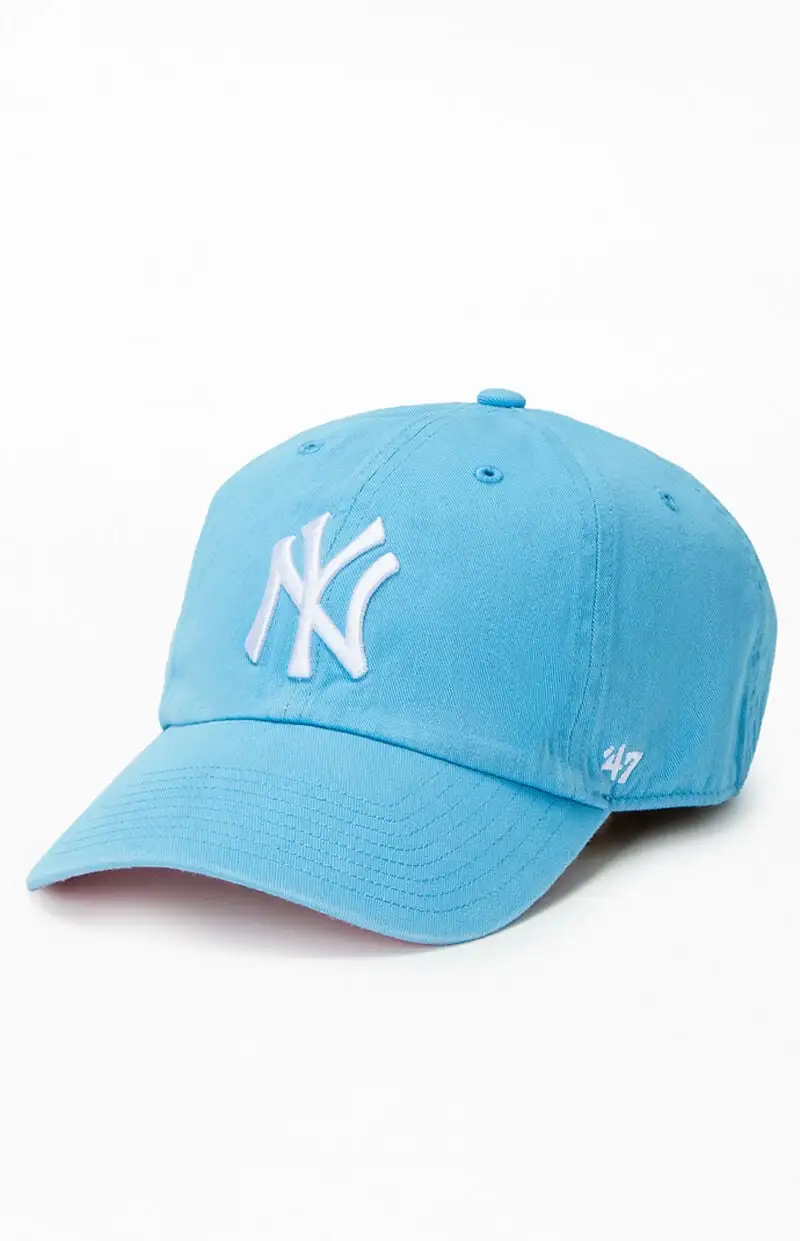 47 Brand Light Blue NY Yankees Dad Hat